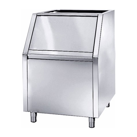 Brema BIN100 Stainless Steel Storage Bin 100kg